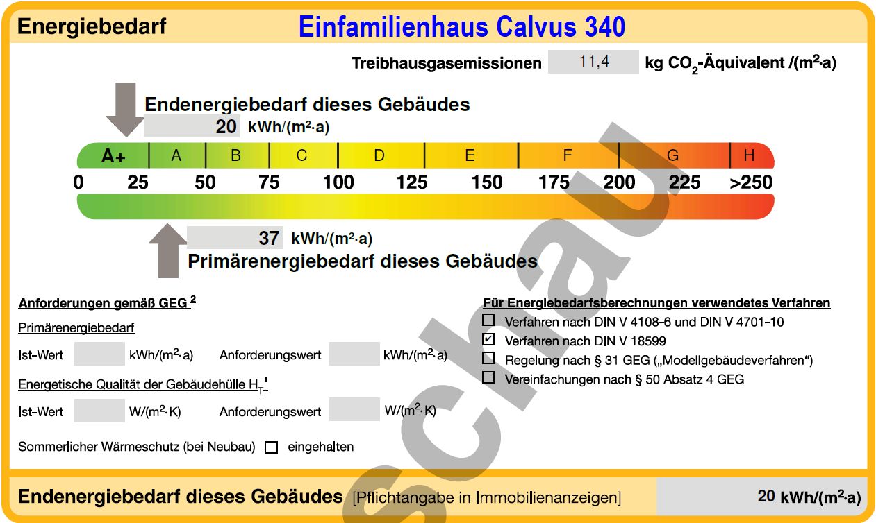 Calvus340-E-Kennwert