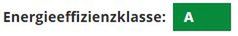 Effizienzklasse A