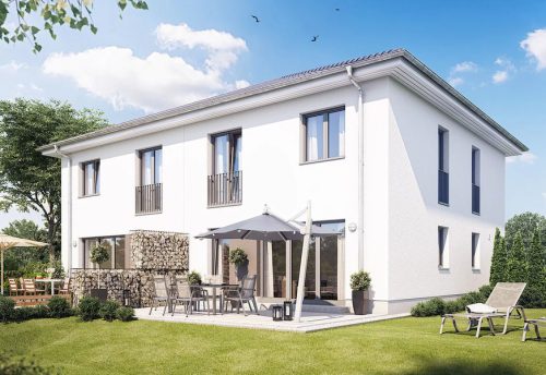 Doppelhaushälfte Z554 - 126 qm Wohnfläche - 4 Zimmer.